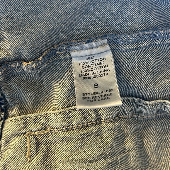 No Blue Los Angeles Faux Knit Hooded Jacket – Size Small - Picture 12 of 13